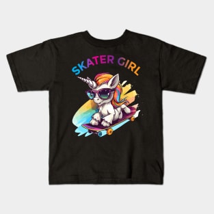 SKATERS GIRL Kids T-Shirt